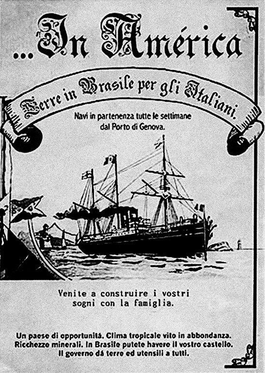 150 Anos de Imigração Italiana ao Brasil